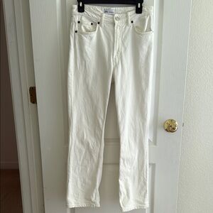 Zara White Jeans